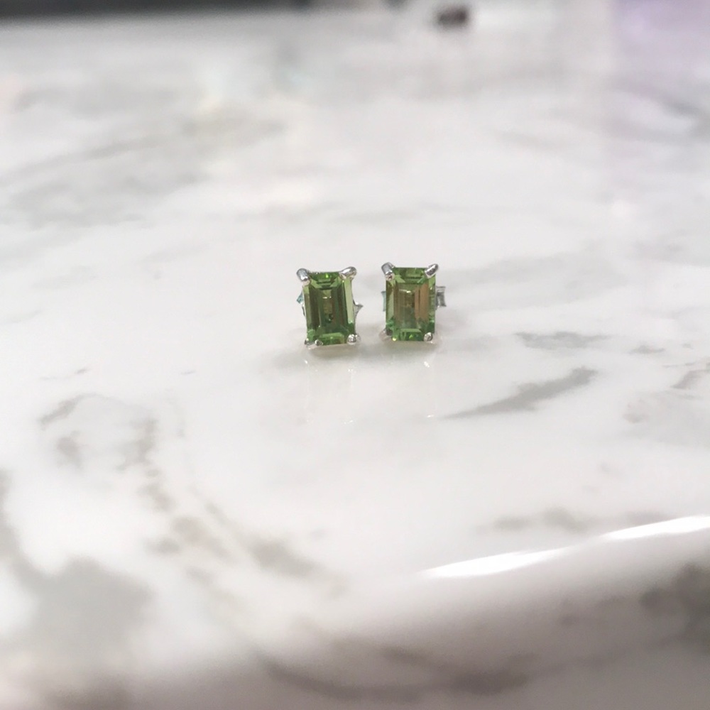 Peridot earrings
